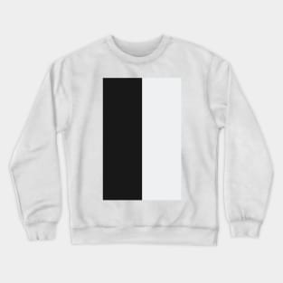 Newcastle United Black and White Half design Crewneck Sweatshirt